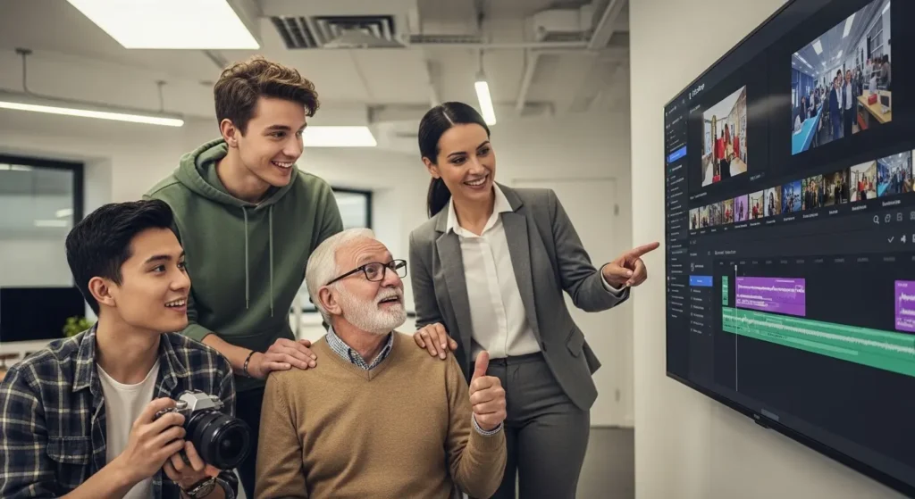 幅広い層に利用されるClipchampのイメージ