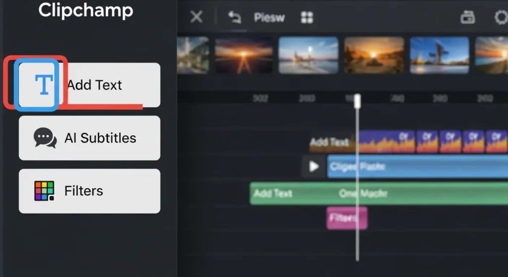 Clipchampエディター画面の詳細ガイド