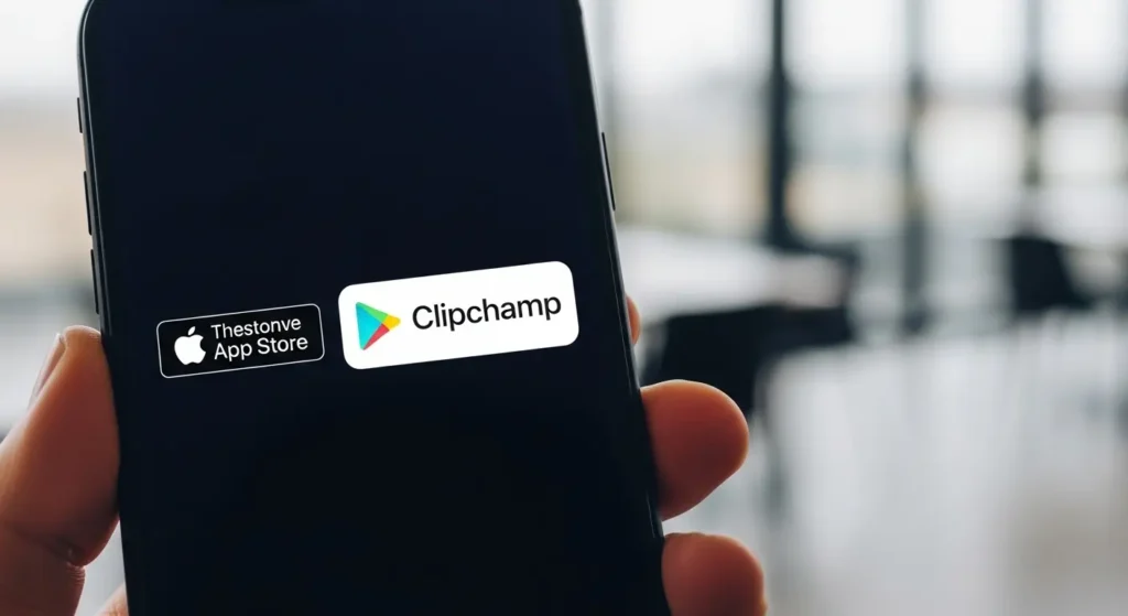 iOSおよびAndroidデバイスでのClipchampアプリ入手方法