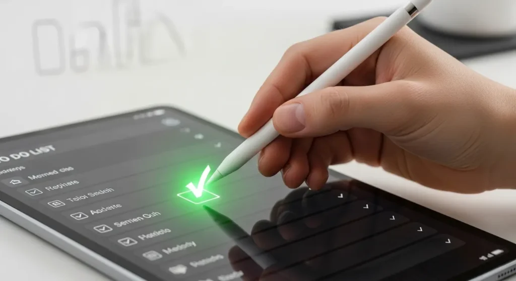 AI 導入のための具体的なチェックリスト画面