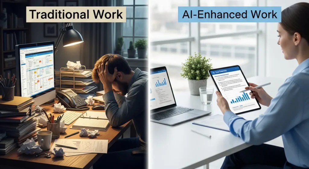 SlackとTeamsをまたいで動作するCopilotエージェントの連携イメージ