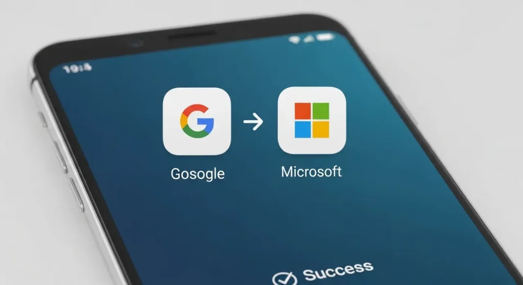異なるプラットフォーム間でのパスキー同期イメージ