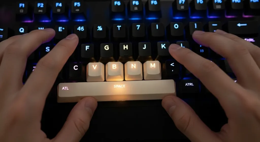 動画編集で多用するキーボードのショートカットキー