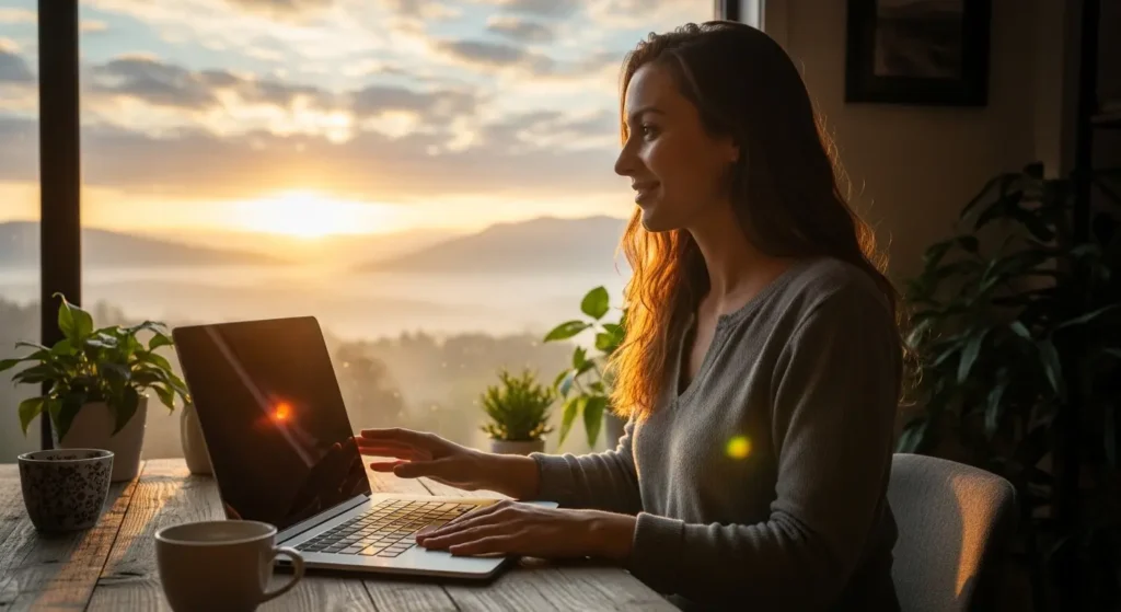 動画編集を始める決意をしたクリエイターの姿