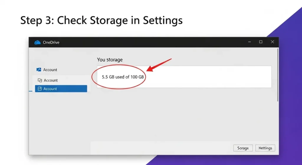Windowsのタスクバーからストレージ容量を確認する操作手順