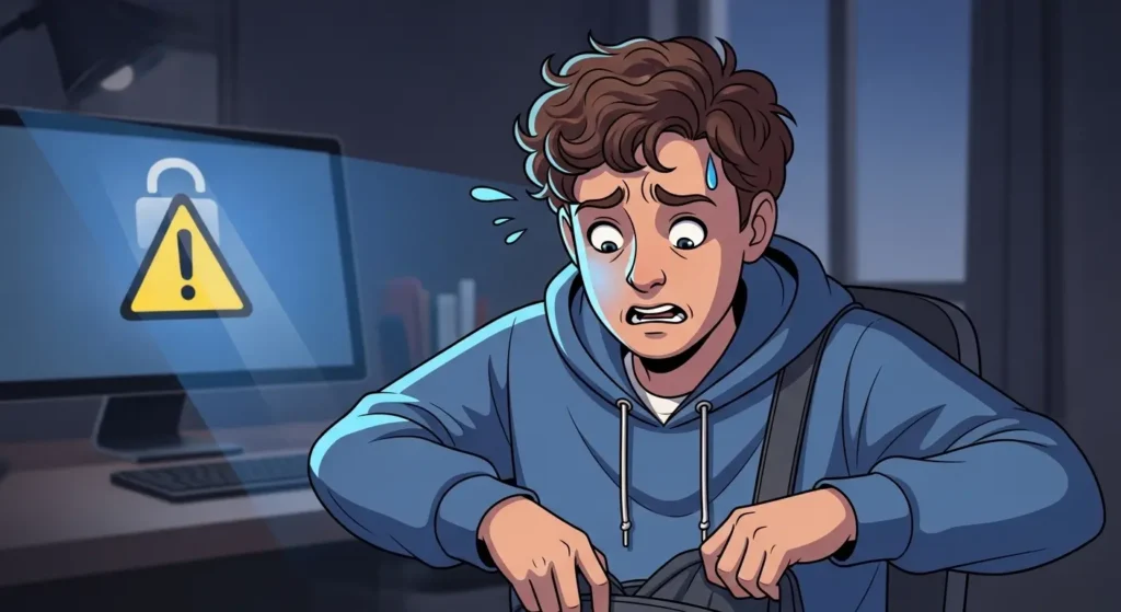 認証用デバイスを紛失してログインできなくなった困惑のイメージ