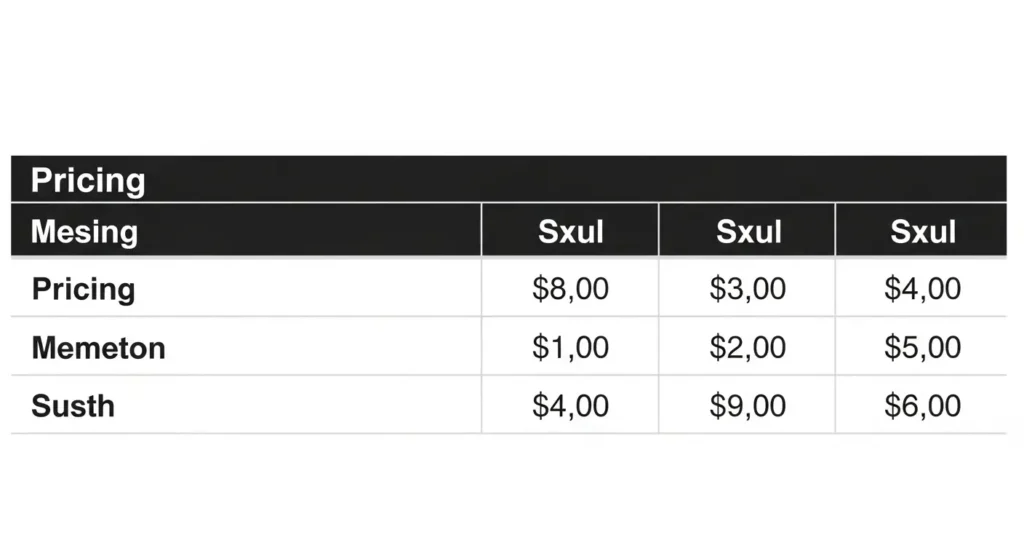 Microsoft Copilotの各プランと料金の比較表