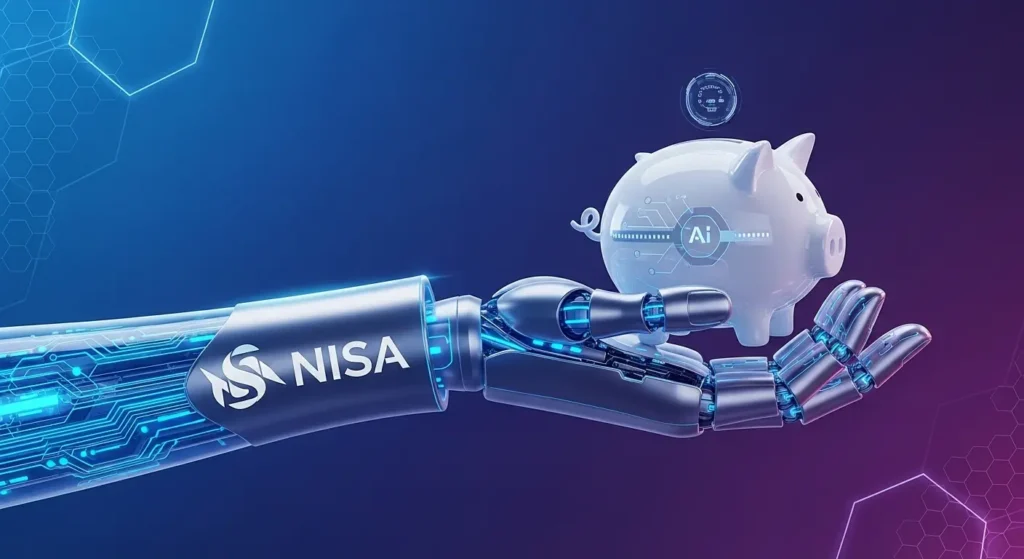 新NISAとAI投資を組み合わせた資産形成のイメージ