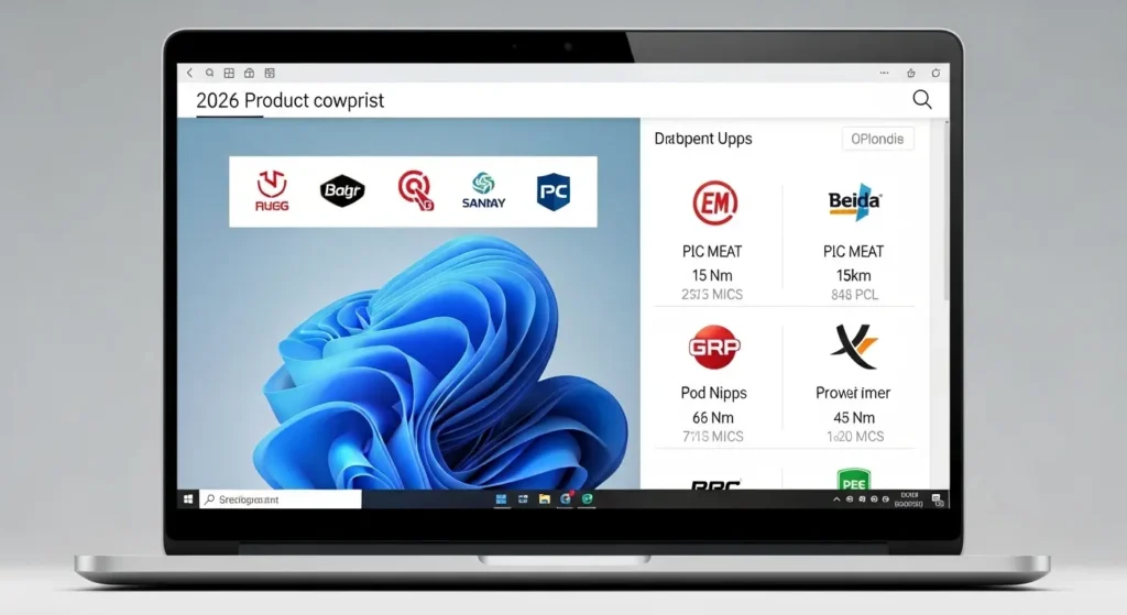 2026年最新の動画編集パソコンスペック比較画面