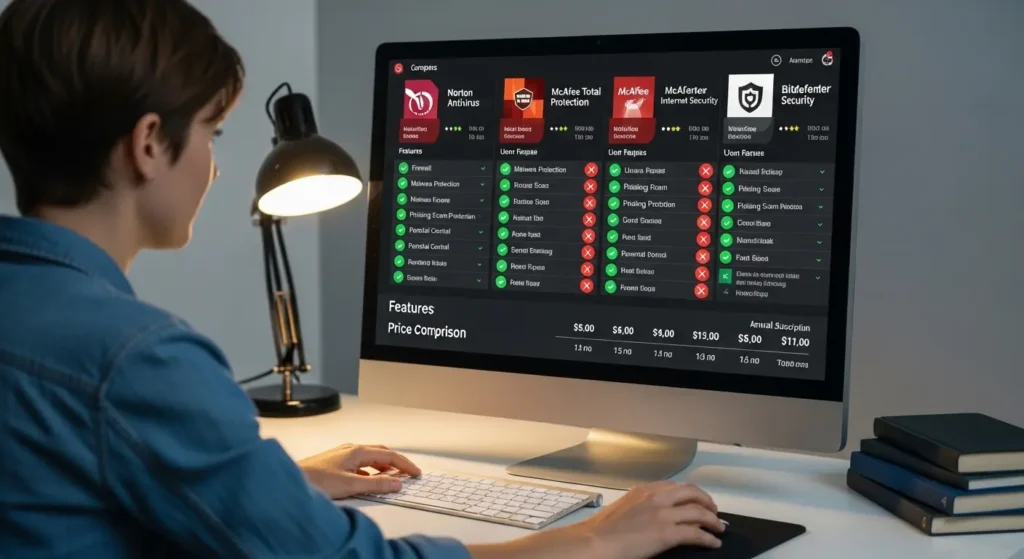 多要素認証製品の比較と選定の様子