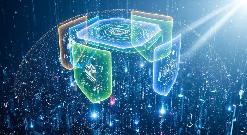 安全なデジタル社会の象徴