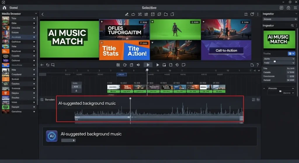 TikTok広告のスマートクリエイティブ編集画面