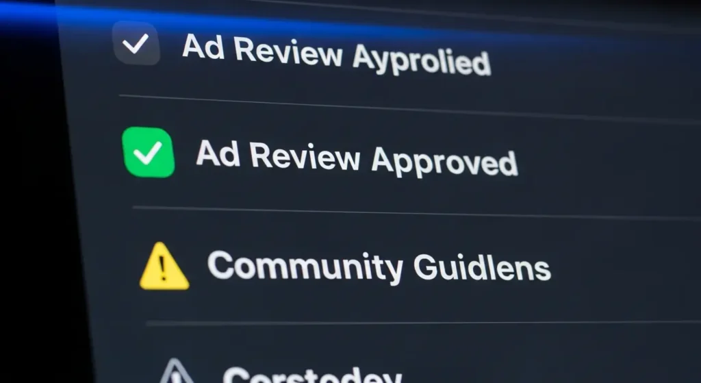 TikTok広告の審査通過のためのチェック項目