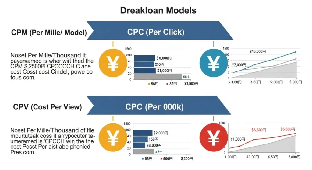 TikTok広告の効果分析画面のイメージ