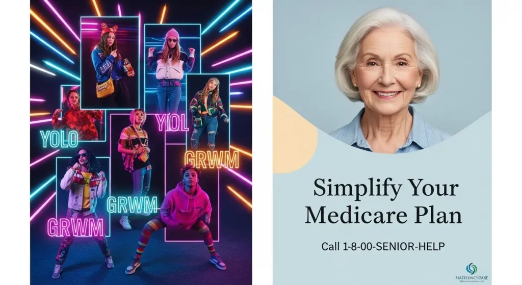 世代別に最適化された成功広告クリエイティブの比較