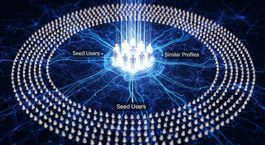 TikTok広告におけるターゲティングデータの論理構造