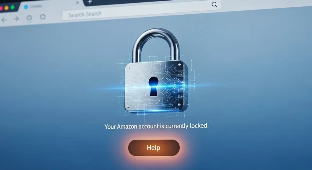ロックされたamazonアカウントの解除案内