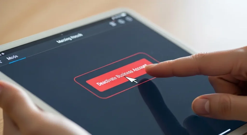 Amazonビジネスアカウントの解約ボタン
