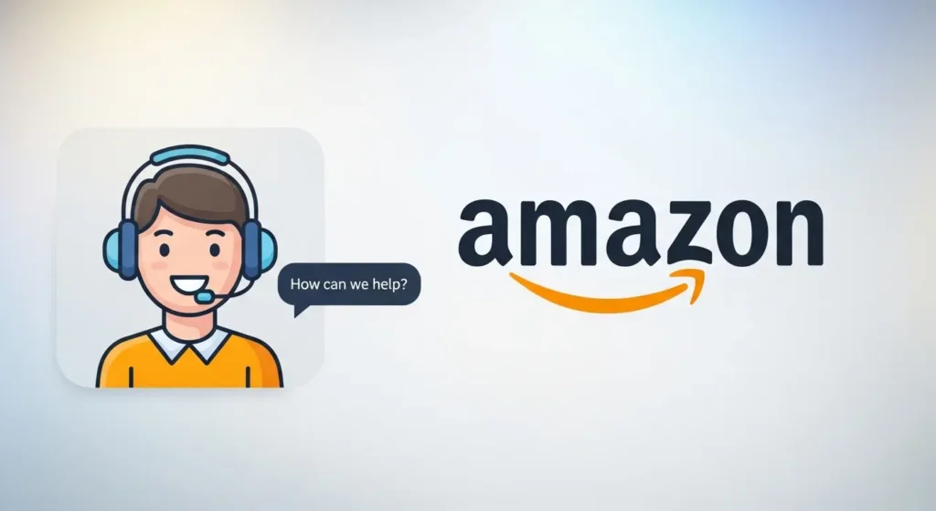 Amazonのカスタマーサービスへの連絡・相談イメージ