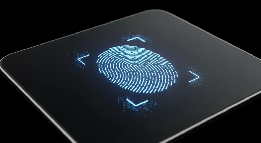 最新のパスキー技術をイメージしたアイコン