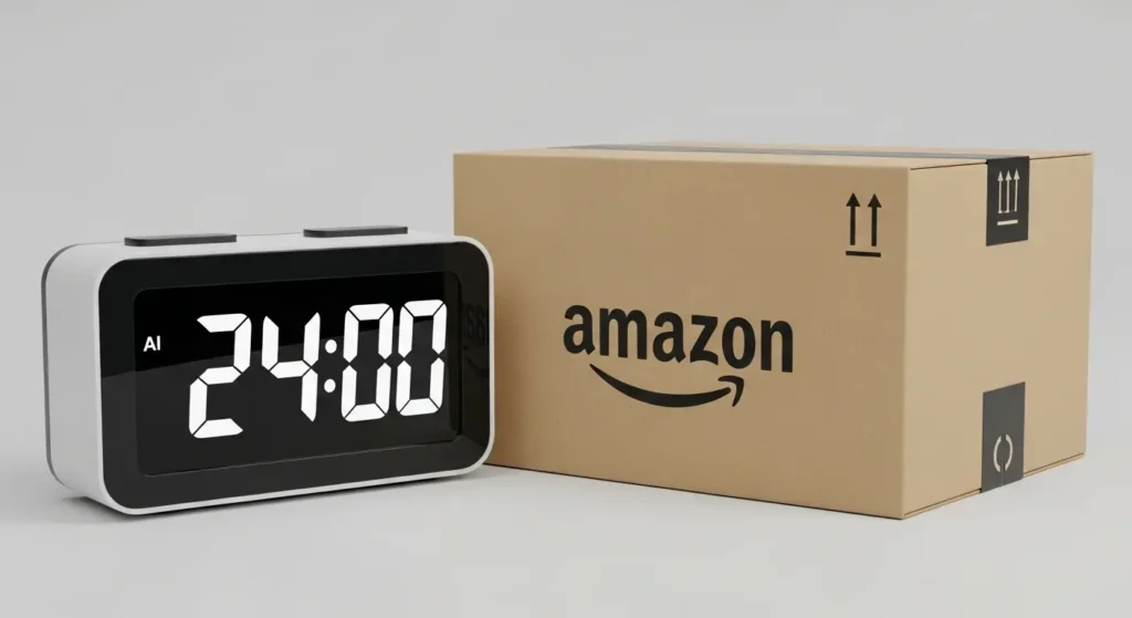 Amazonアカウント復活までの待ち時間を示すイメージ