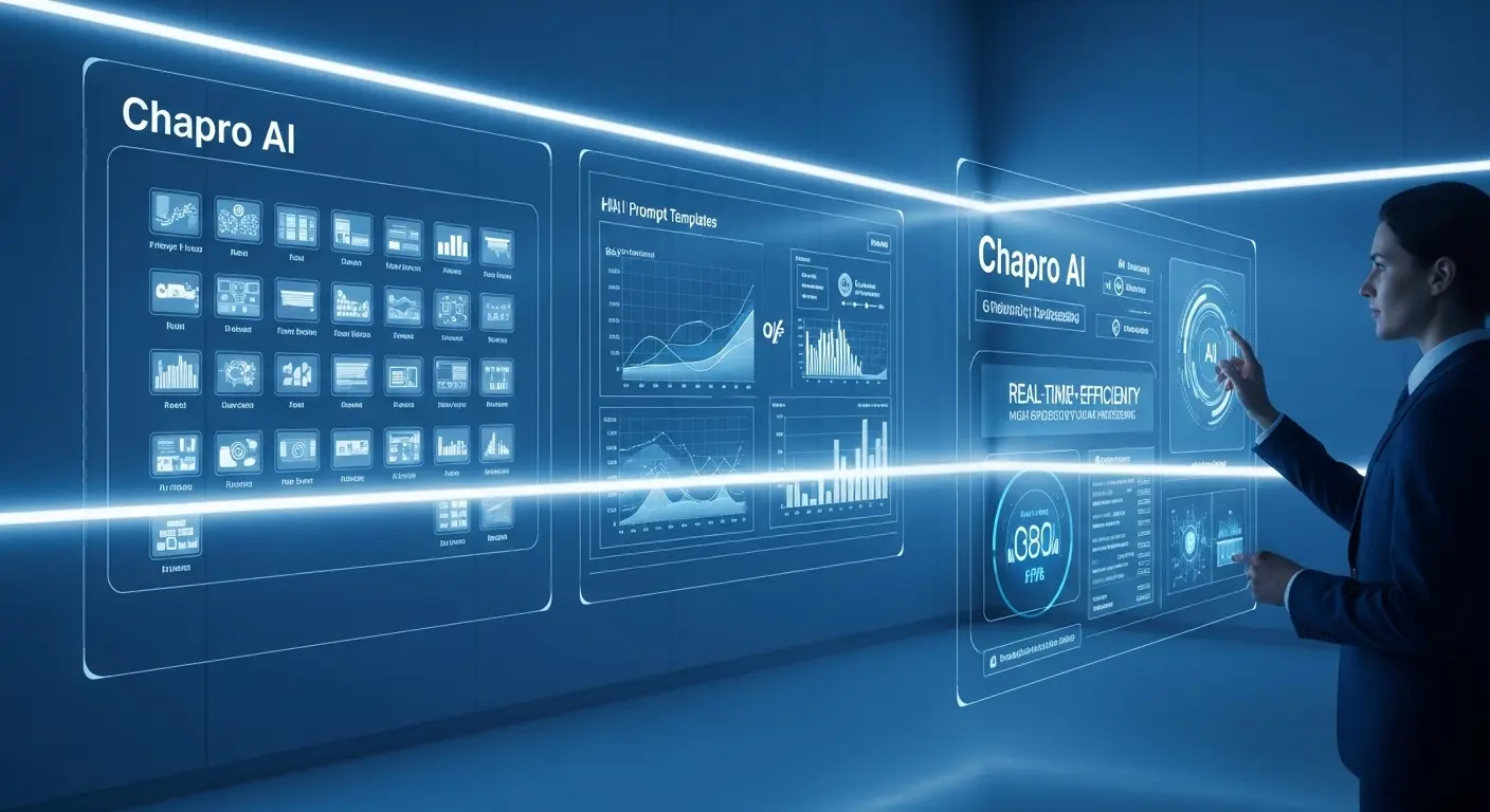 チャプロAIと他社生成AIの比較研究イメージ