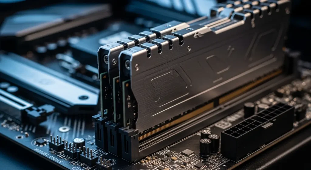 PCのメインメモリ(RAM)のイメージ