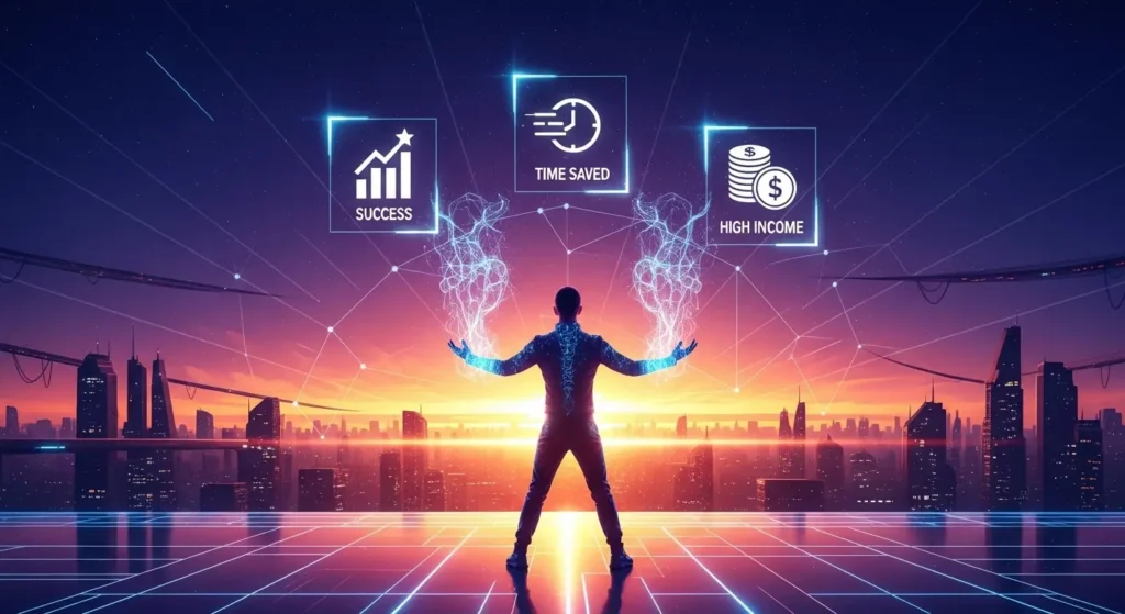 AIを使いこなして自由な時間を手に入れた未来のライフスタイル