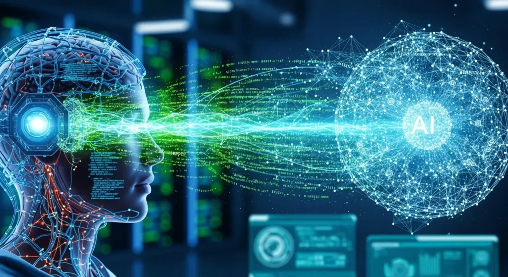 人間とローカルAIがシームレスに連携する未来の開発イメージ