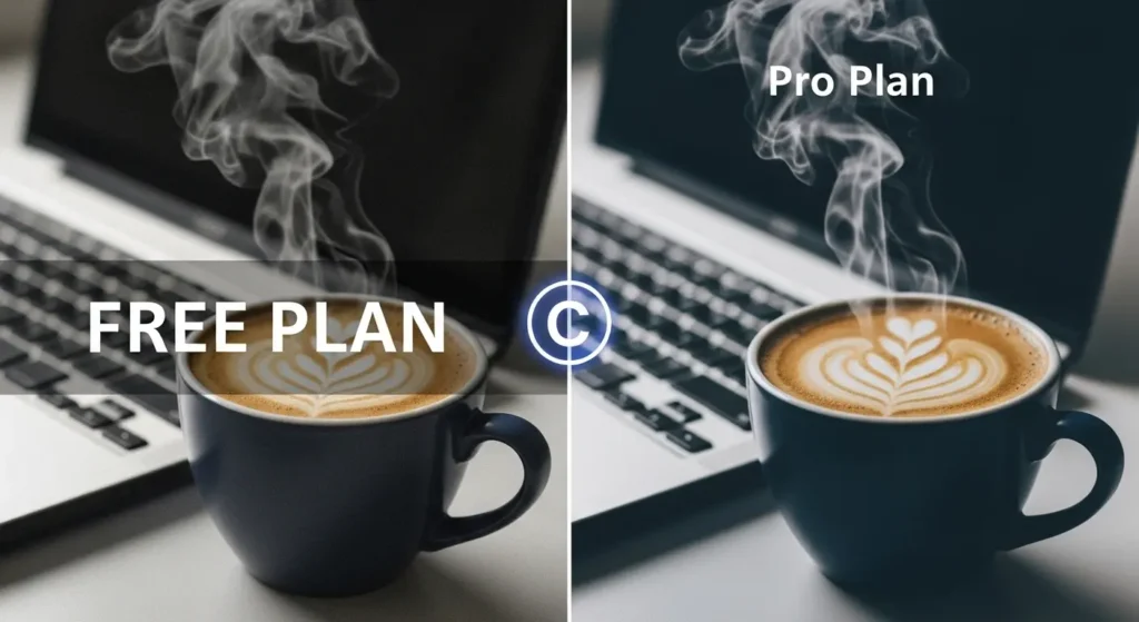 Kling AIの無料プランと有料プランの出力比較