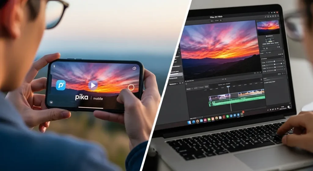 スマホアプリとWeb版を連携させた動画制作のワークフロー