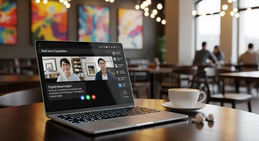 外出先でAI機能を活用する最新ノートパソコン