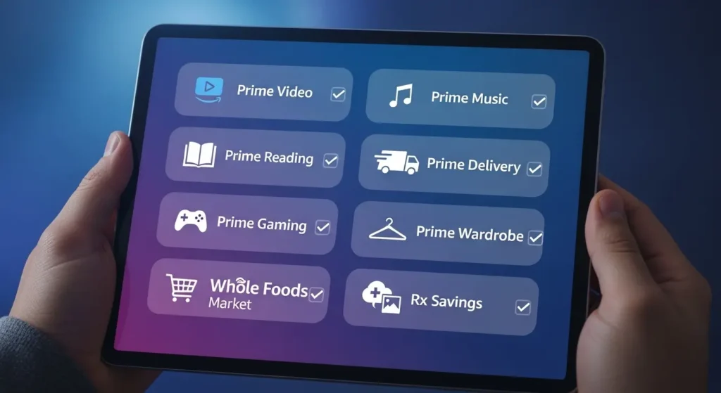 プライム特典のチェックリスト