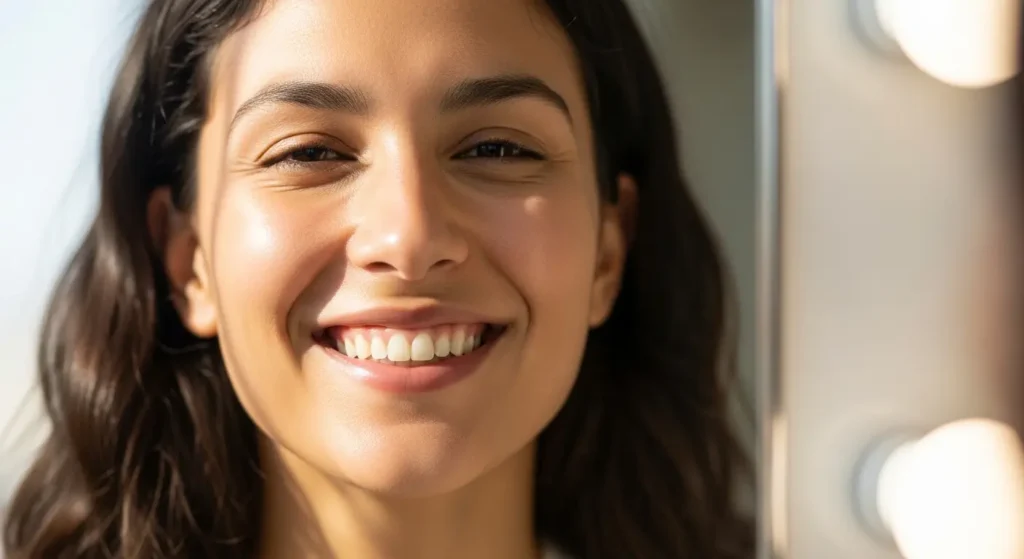 ターンオーバーが整い、透明感のある健やかな肌を手に入れた人