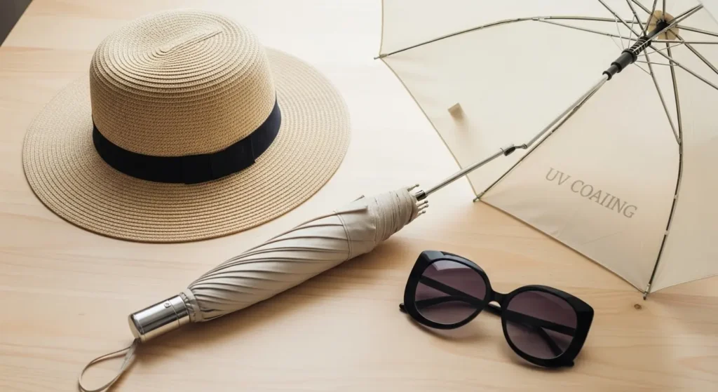 日焼けやターンオーバーの乱れを防ぐための日傘や帽子の予防グッズ