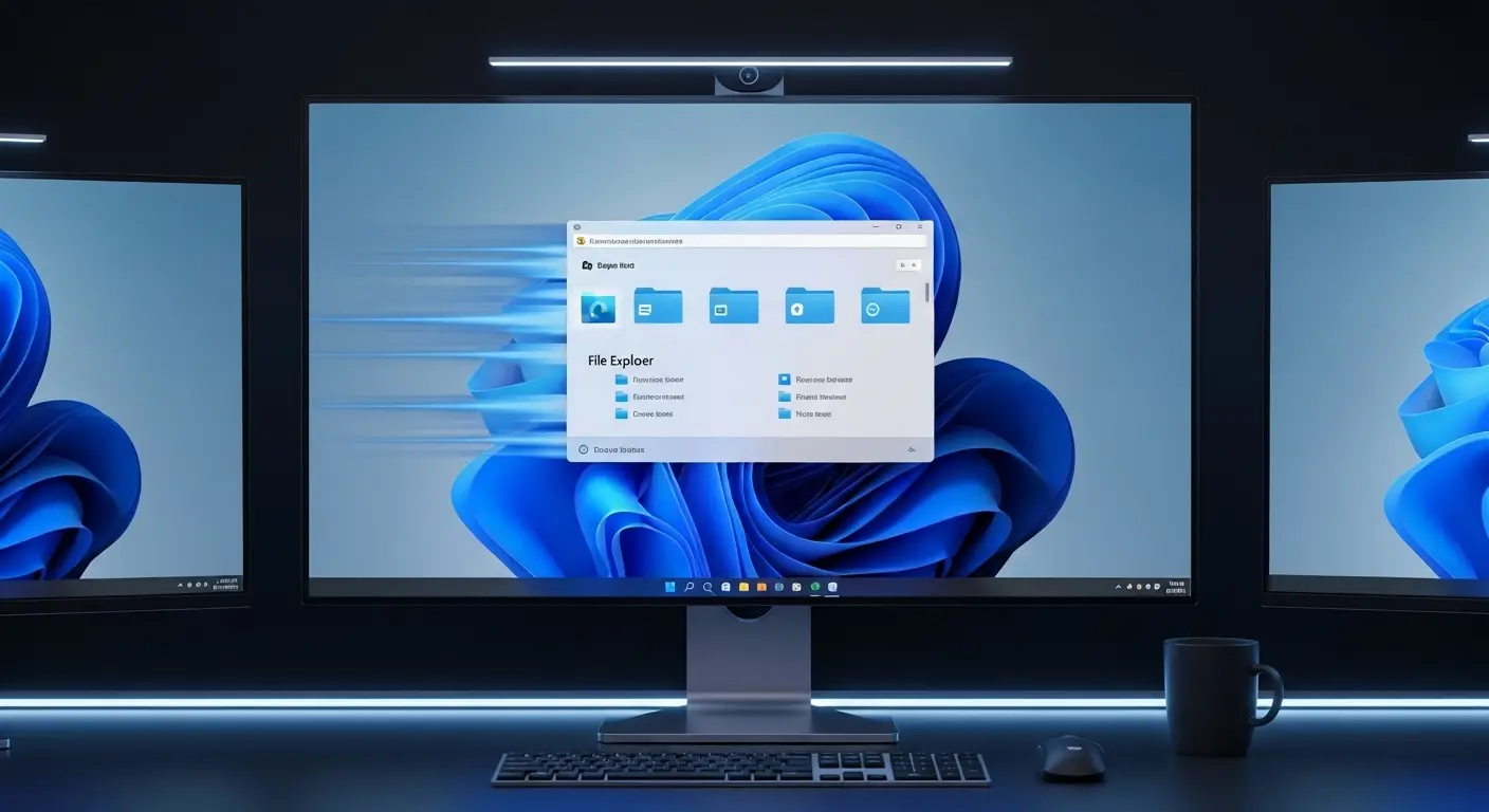 動作が改善され高速に開くWindows 11のエクスプローラー画面