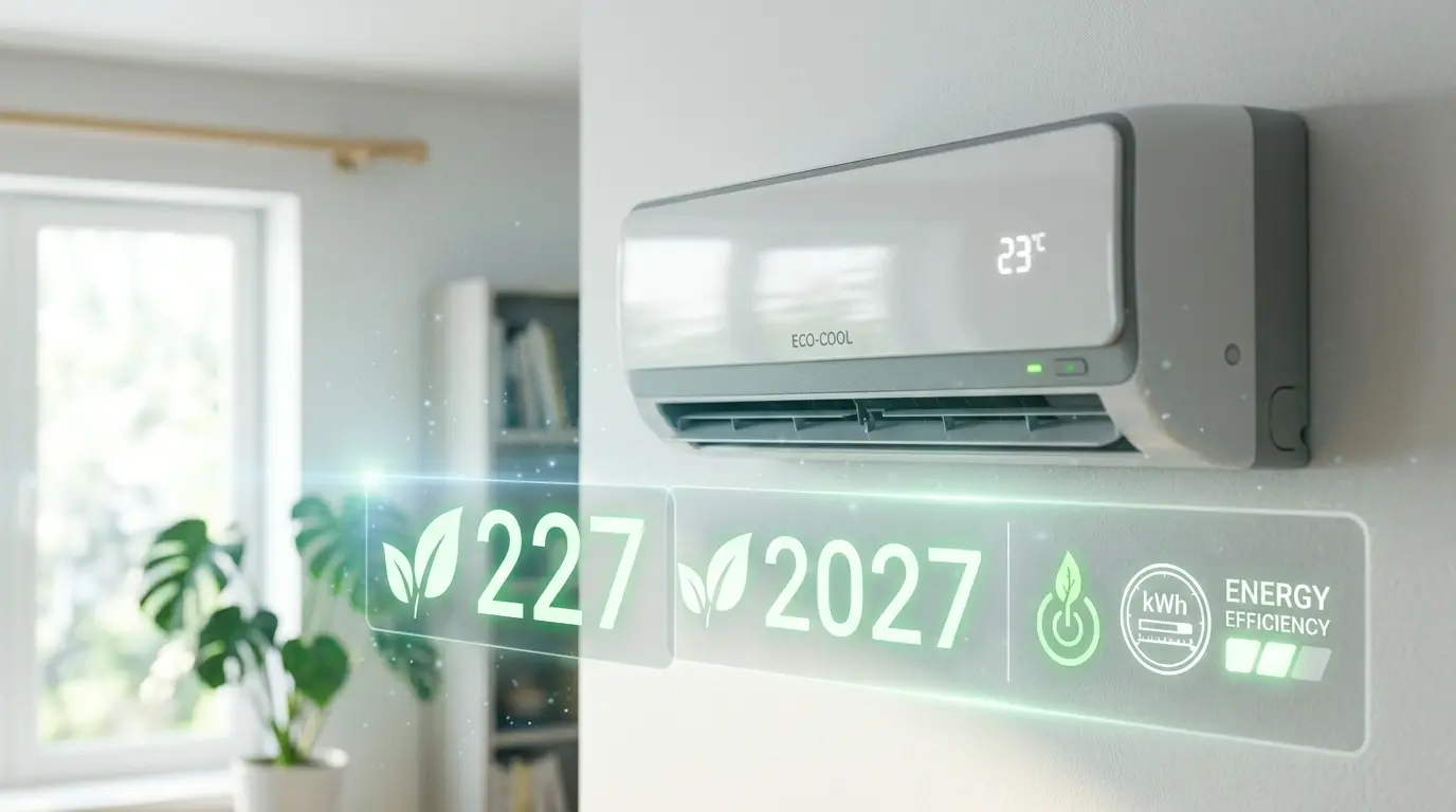 2027年の新しい省エネ基準に対応した最新エアコン
