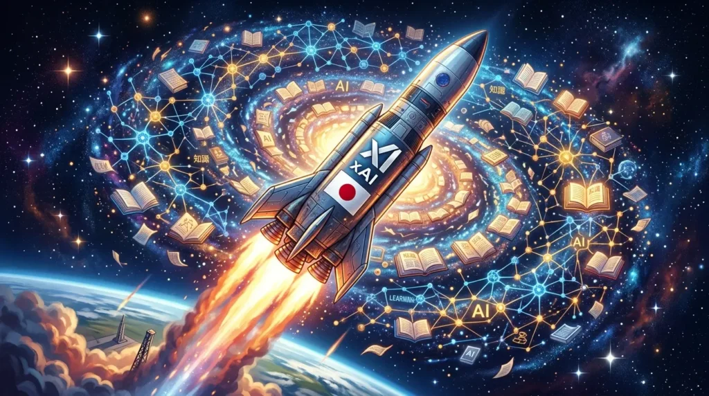 未知の知識へと向かうxAIのロケットの旅