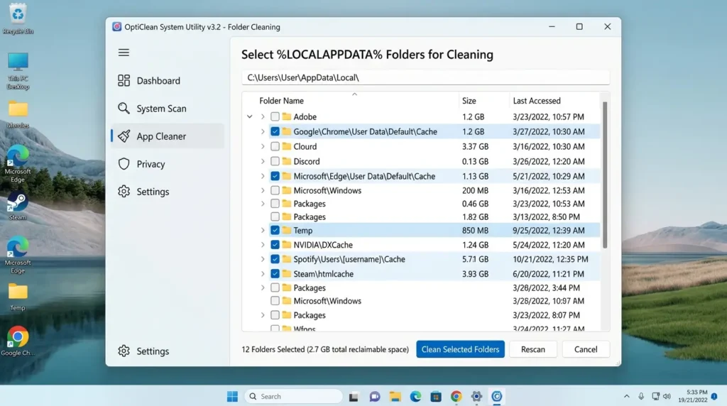 エクスプローラーのフォルダーオプション全般タブで履歴の消去ボタンを押す手順
