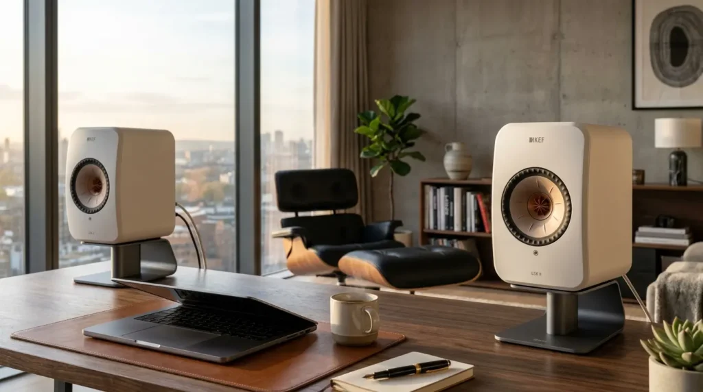 点音源Uni-Qドライバーを搭載した高級スピーカーKEF LSX II